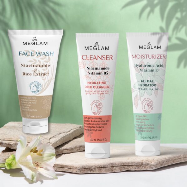 MEGLAM Skin Cleansing & Moisturizing Set - Image 2