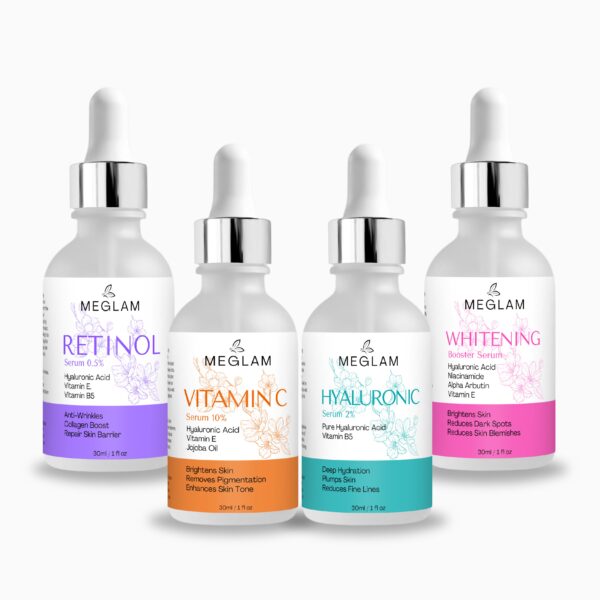 MEGLAM Face Serum Quad Set